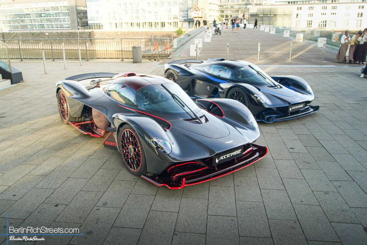 Aston Martin Valkyrie spotted in Düsseldorf — BerlinRichStreets